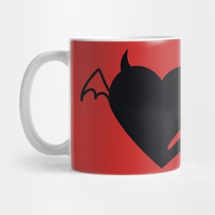 coração asa Mug